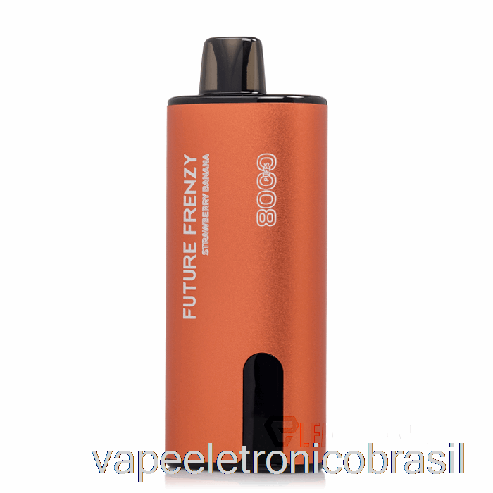 Vape Eletrônico Future Frenzy 8000 Descartável Morango Banana